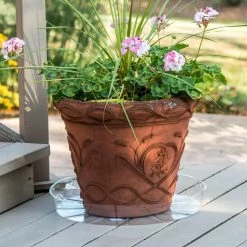 Vigoro 17 in. Plastic Plant Saucer 8 Vigoro 17 in. Plastic Plant Saucer -Vigoro Shop vigoro planter saucers vs17vg c3 1000