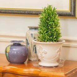 Vigoro 8 in. Plastic Plant Saucer -Vigoro Shop vigoro planter saucers vs8vg 44 1000