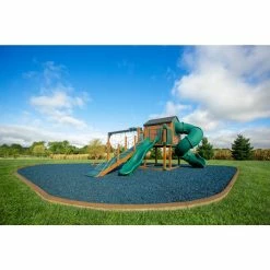 Vigoro 37.5 cu. ft. Blue Recycled Rubber Mulch 25 Bags -Vigoro Shop vigoro rubber mulch gn15bl25 c3 1000