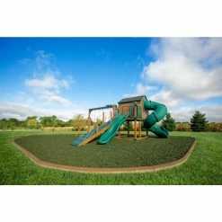 Vigoro 37.5 cu. ft. Green Recycled Rubber Mulch 25 Bags -Vigoro Shop vigoro rubber mulch gn15gr25 c3 1000