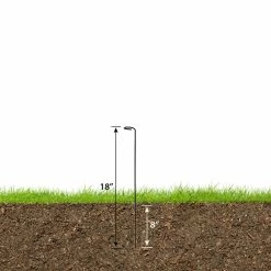 Vigoro 18 in. H x 1.50 in. W Steel Plant Prop -Vigoro Shop vigoro tomato cages 611872 hd 4f 1000