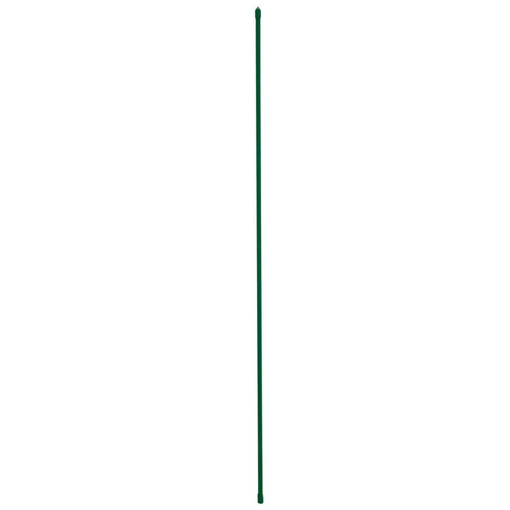 Vigoro 8 ft. Green Colored Steel Core Garden Stake 8 Vigoro 8 ft. Green Colored Steel Core Garden Stake - Image 6