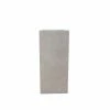 KANTE 24 in. H Square Weathered Concrete/Fiberglass Indoor Outdoor Modern Tall Seamless Planter
