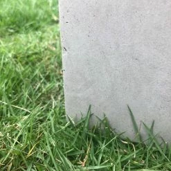 KANTE 19 in. H Square Weathered Concrete/Fiberglass Indoor Outdoor Modern Seamless Planter -Vigoro Shop weathered concrete kante plant pots osf0007c c80021 2 76 1000