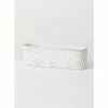 SULLIVANS White Diamond Pattern Cement Double Planter 2 SULLIVANS White Diamond Pattern Cement Double Planter -Vigoro Shop white sullivans plant pots cmt1185 64 1000