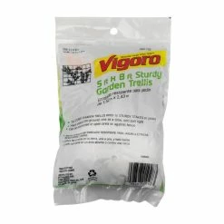 Vigoro 5 ft. x 8 ft. Sturdy Garden Trellis 12 Vigoro 5 ft. x 8 ft. Sturdy Garden Trellis -Vigoro Shop white vigoro tomato cages t008avg 4f 1000
